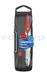 Keyroad Cyrkiel metalowy  w etui, z grafitami, pakowany w display, mix kolorów  - 4