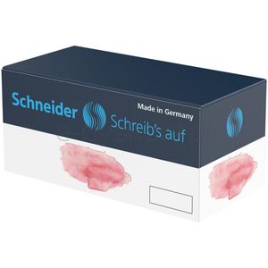 Schneider Naboje do piór 10x pudełko kartonowe 6 szt., pastel, mix kolorów