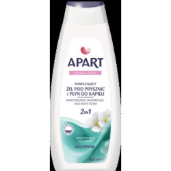 Apart Double Care Nawilżający Żel Pod Prysznic I Płyn Do Kąpieli 2W1 Białe Kwiaty 900Ml