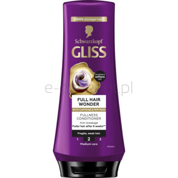 Gliss odżywka Full Hair Wonder 200ml