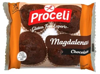 Babeczki Magdalenas Czekoladowe Bezgl. 180 G