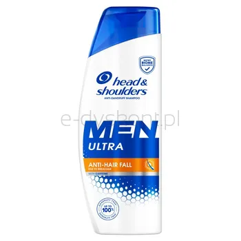Head & Shoulders Men Ultra Anti Hair Fall Szampon przeciwłupieżowy 330 ml z kofeiną