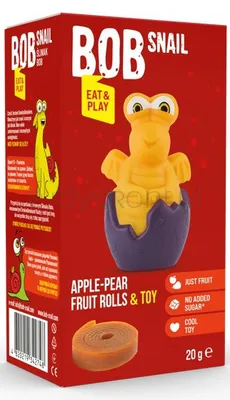 Przekąska Jabłko-Gruszka Z Zabawką 20 G