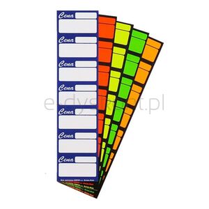 Korfed Cenówki samoprzylepne "7" mix x 20 szt.