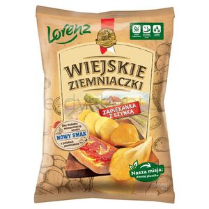 Chipsy Wiejskie Ziem.O Sm.Zapiek.Z Szynką 130 G