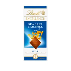 Lindt EXCELLENCE Milk Caramel Salt 100g