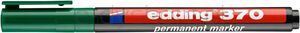 Edding Marker permanentny e-370 1mm, zielony