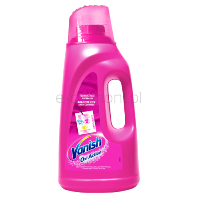 Vanish Oxi Action Pink Odplamiacz Do Białych Tkanin W Płynie 2L