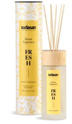 Sodasan Odświeżacz Powietrza cytrynowy z patyczkami BIO 200 ml