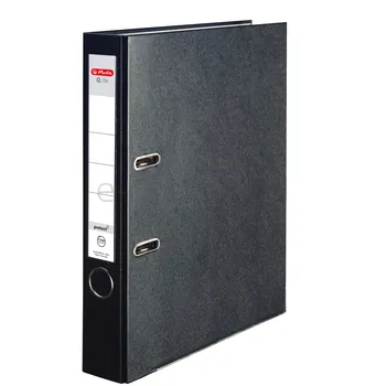 Herlitz Segregator A4 5,5 Cm Czarny Q.File