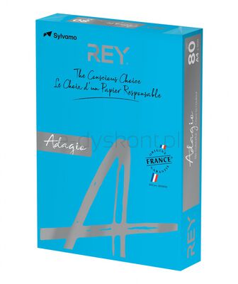 Rey Adagio Papier ksero A4, 80gsm, 51 ciemny niebieski intense *RYADA080X420 R200