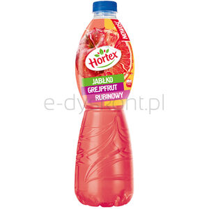 Hortex Napój Jabłko-Grejpfrut Rubinowy Butelka Pet 1,75L