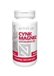 Activlab Cynk Magnez Witamina B6 (30 Kapsułek)&Nbsp
