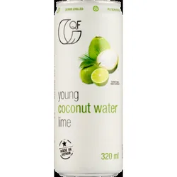 Quality Food woda kokosowa z sokiem z limonki 320ml SK