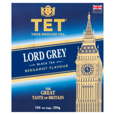 Tet Herbata Lord Grey Black 100 Torebek X 2G