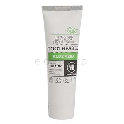 Urtekram Pasta Do Zębów Aloesowa Bio 75 Ml