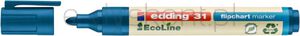 Edding Marker do flipchartów e-31 ecoline, 1,5-3 mm, niebieski