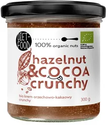 Krem Orzechowo Kakaowy - Crunchy BIO 300 g