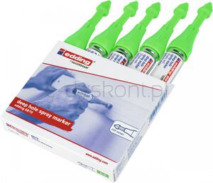 Edding Marker w spreju do głębokich otworów e-8870 zielony neon 