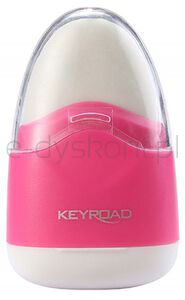 Keyroad Temperówka Navy, plastikowa, pojedyncza, z gumką, pakowane na displayu, mix kolorów