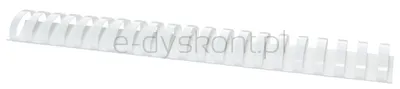 Office Products Grzbiety Do Bindowania  A4 38mm (350 kartek), 50 szt., białe