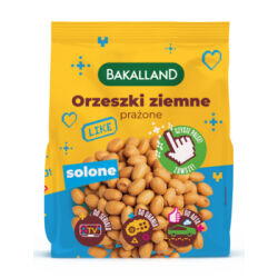 Bakalland Orzeszki ziemne prażone solone 350 g