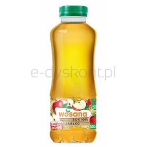 Wosana Sok Jabłkowy 100% 500 Ml