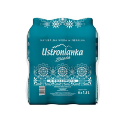 Ustronianka Woda Biała 1,5L Niegazowana SK