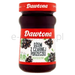 Dawtona Dżem Z Czarnej Porzeczki Niskosłodzony 280G