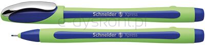 Schneider Cienkopis Xpress, 0,8 Mm, Niebieski 