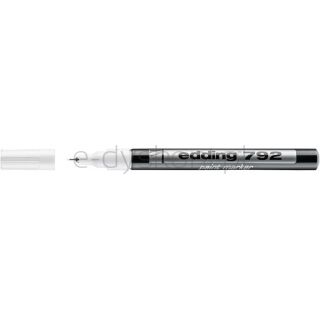 Edding Marker olejowy e-792 0,8 mm, biały