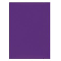 Office Products Teczka z gumką, karton, A4, 300gsm, 3-skrz., fioletowa