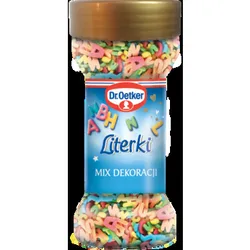 Dr.Oetker Literki - Dekoracje Cukrowe 40 G
