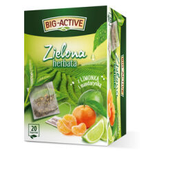 Big Active Herbata Zielona Z Limonką I Mandarynką (20Torebek X 1,5G)