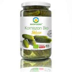 Biofood Ogórki Korniszony Deluxe Bio 740/440  G