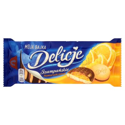 Wedel Delicje Szampańskie  Pomarańczowe 147G pp
