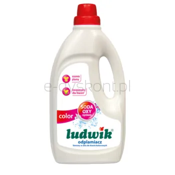 Ludwik color odplamiacz tlenowy w żelu do tkanin kolorowych 1l