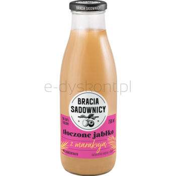 Bracia Sadownicy Tłoczone jabłko z marakują. 750 ml