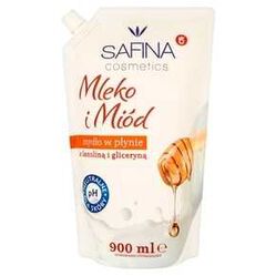 Mydło Safina Mleko Miód W Płynie Zapas 900 Ml Mw Dobry Wybór