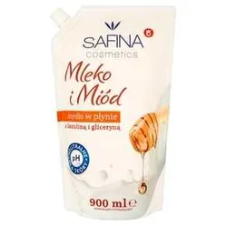 Mydło Safina Mleko Miód W Płynie Zapas 900 Ml Mw Dobry Wybór