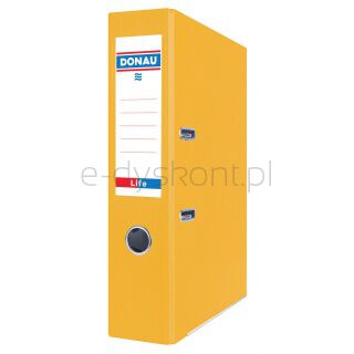 Donau Segregator Life, neon, A4/75mm, żółty