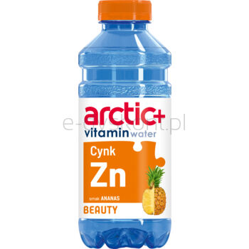 arctic+ vitamin water Napój o smaku ananasowym z witaminami i cynkiem 600ml SK