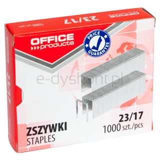 Office Products Zszywki  23/17, 1000szt. [BIURO]