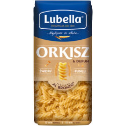Lubella ORKISZ Makaron ŚWIDRY FUSILLI 400g
