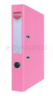 Office Products Segregator Officer Z Szyną, Pp, A4/55Mm, Różowy 