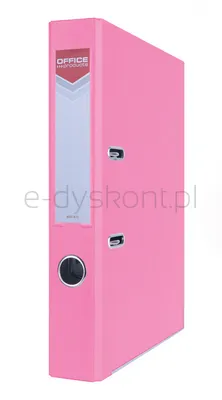 Office Products Segregator Officer Z Szyną, Pp, A4/55Mm, Różowy 