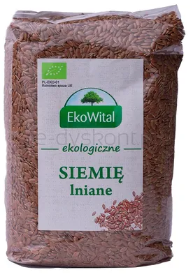 Len Brązowy (Siemię Lniane) Bio 500 G