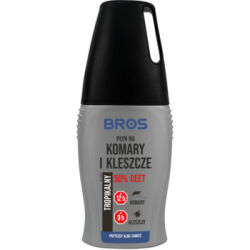 BROS - płyn na komary i kleszcze 50% DEET 50ml turystyczny