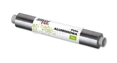 Stella Folia aluminiowa 12 mikr., 1 kg, srebrna