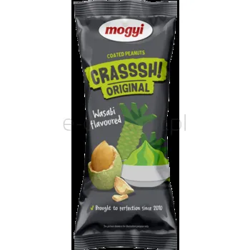Crasssh Original orzeszki ziemne w skorupce o smaku wasabi 60g Mogyi